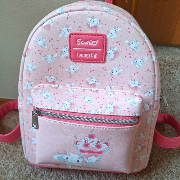 Loungefly Cinnamoroll Sundae Mini Backpack - Picture 1 of 8